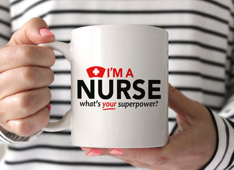 Funny Nurse Mug, by BootsTees