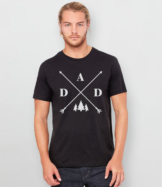 Minimalist Dad Shirt for Men, Black Unisex S by BootsTees