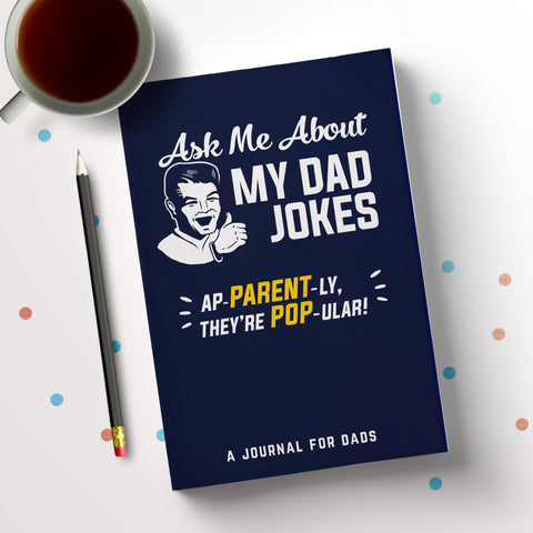 Funny Dad Gift Journal | Fathers Day Gift Idea for Dad, by BootsTees