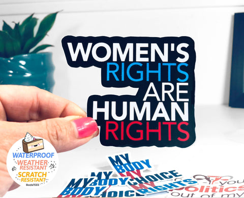 Women's Rights Are Human Rights Sticker