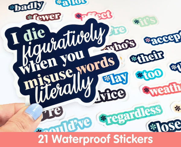 Grammar Sticker Set