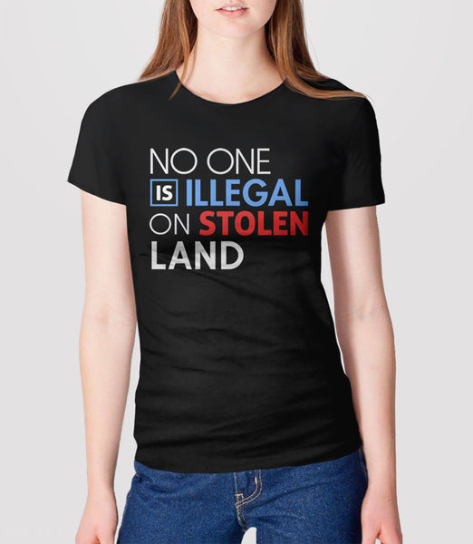 Immigration Reform Shirt, Black Unisex XS by BootsTees