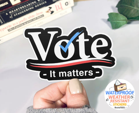 Vote It Matters Sticker