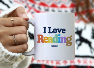 I Love Reading Smut Mug, by BootsTees