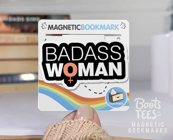 Feminist Magnetic Bookmark Set, Full Set of 3 by BootsTees