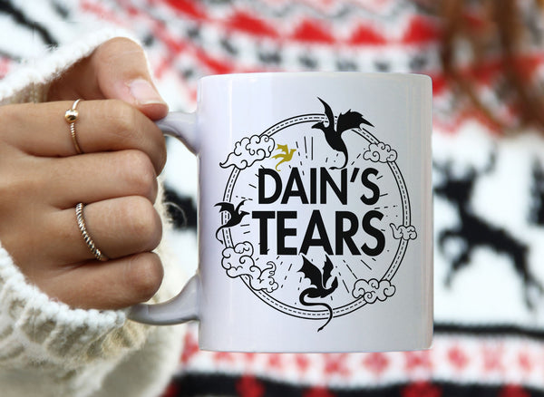Dain's Tears Fourth Wing Mug, by BootsTees