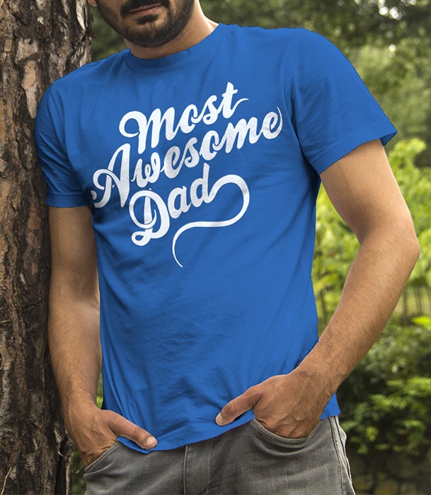 Gift for Dad Tshirt, Royal Blue Unisex (Mens) XS by BootsTees